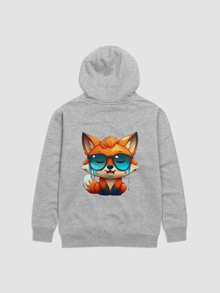 Pull à capuche renard heureux/triste product image (4)