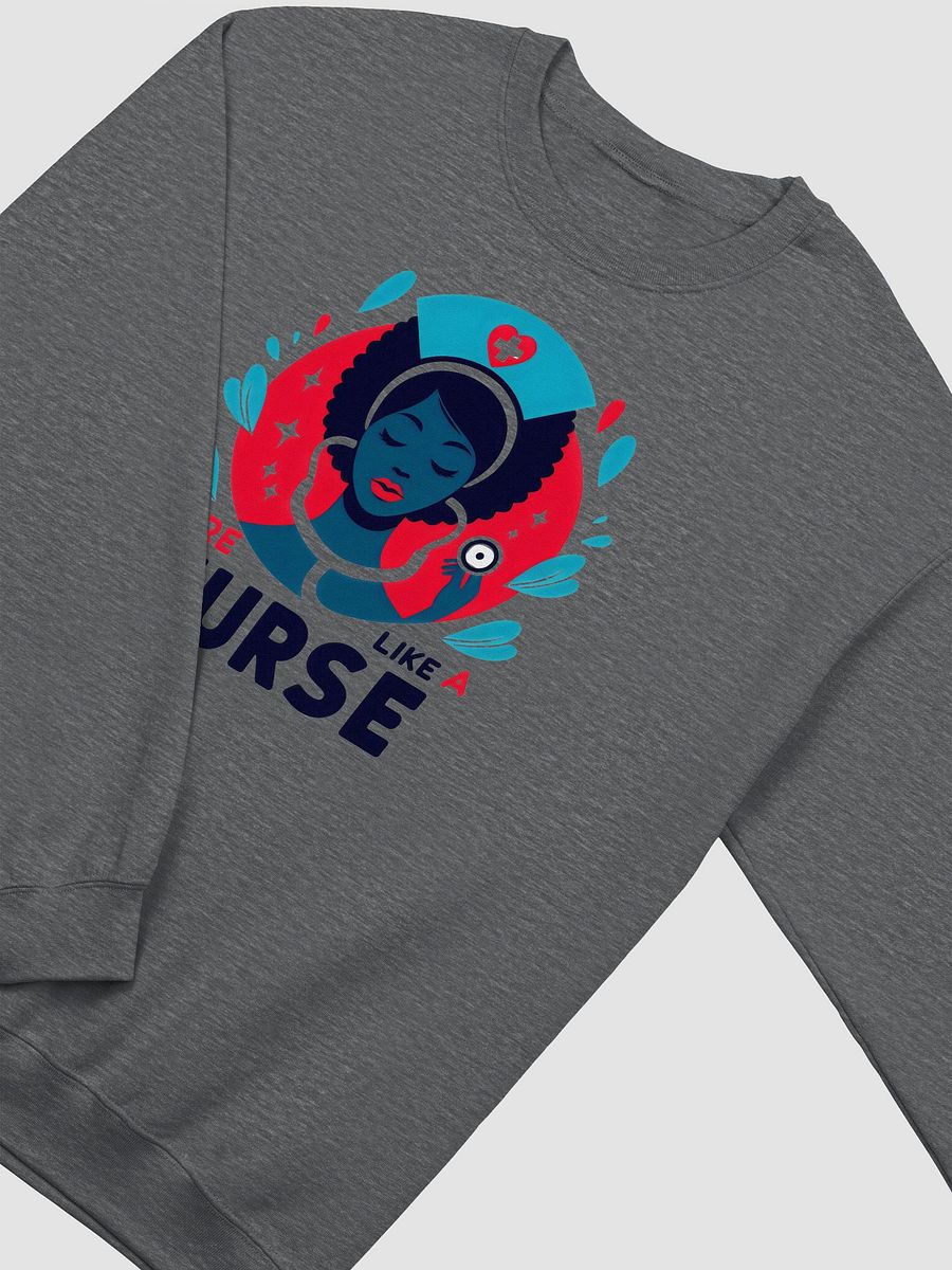 Afro Nurse Stethoscope Crewneck product image (23)