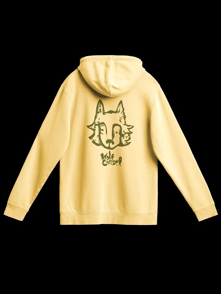 Wolf Counsel Independent Trading Co. Pigment Dyed Hoodie (Back Patch) product image (2)