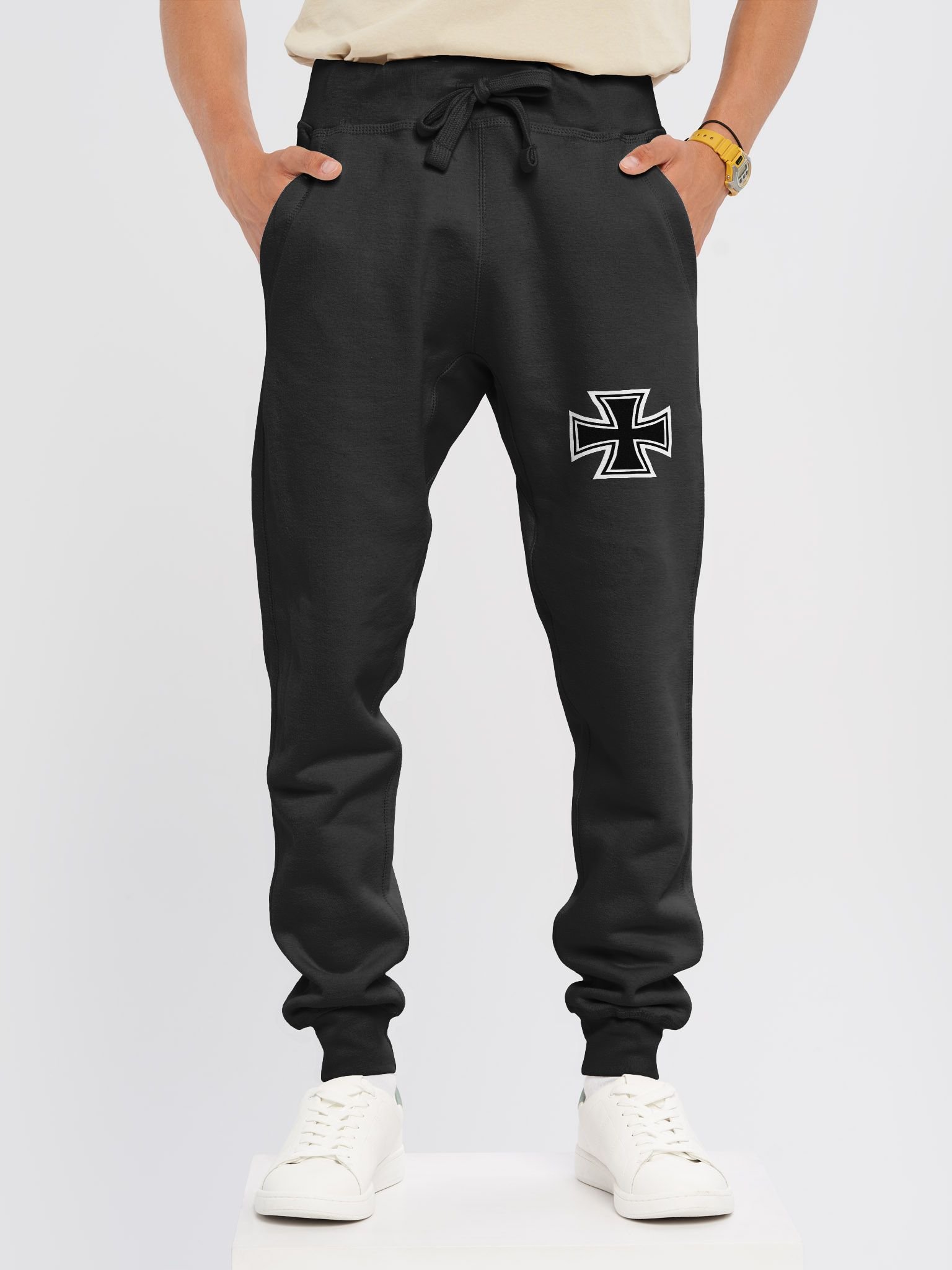 Iron Cross Fleece Joggers product image (13)