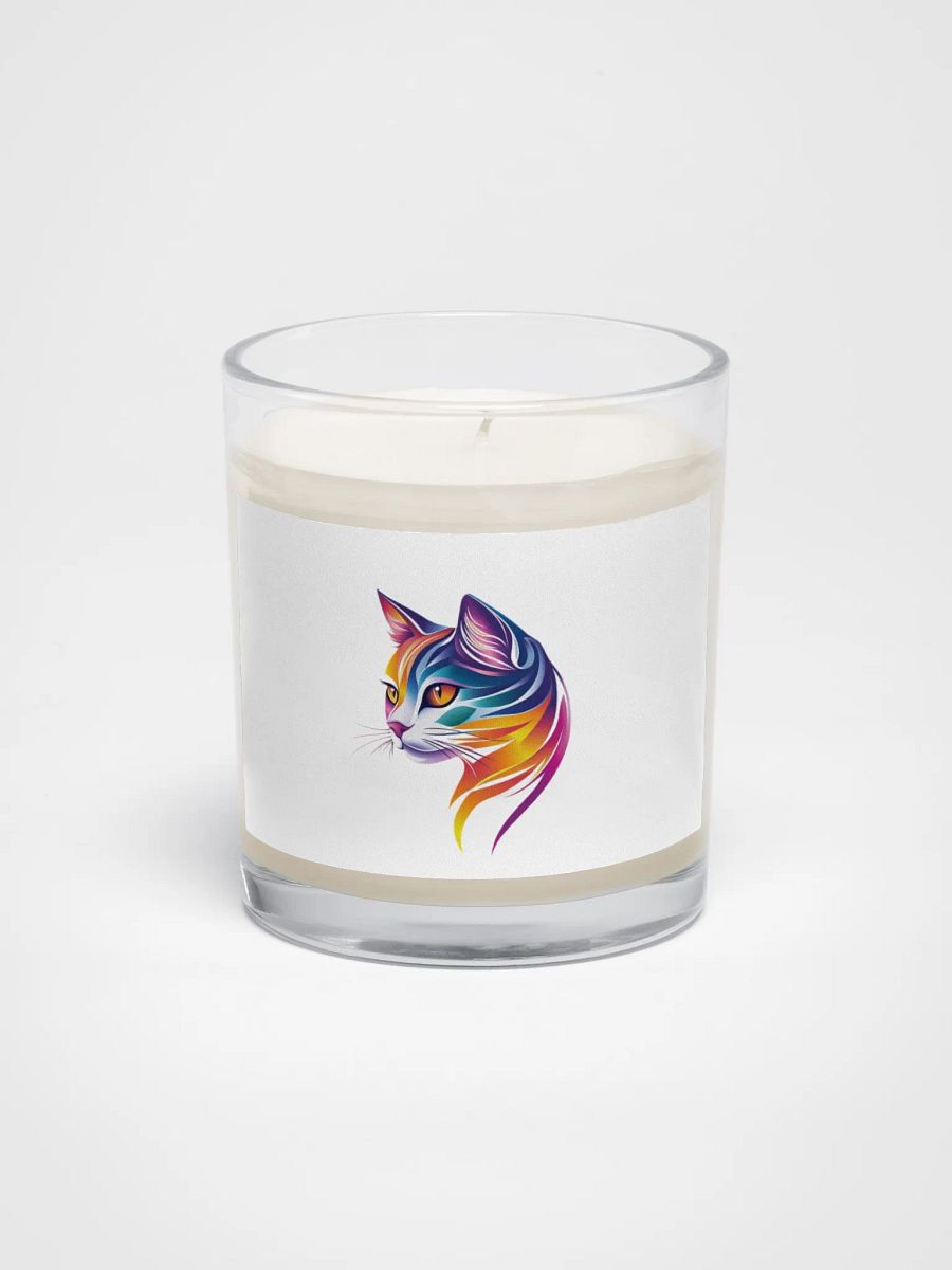 Vibrant Feline Dreams Soy Wax Candle product image (1)