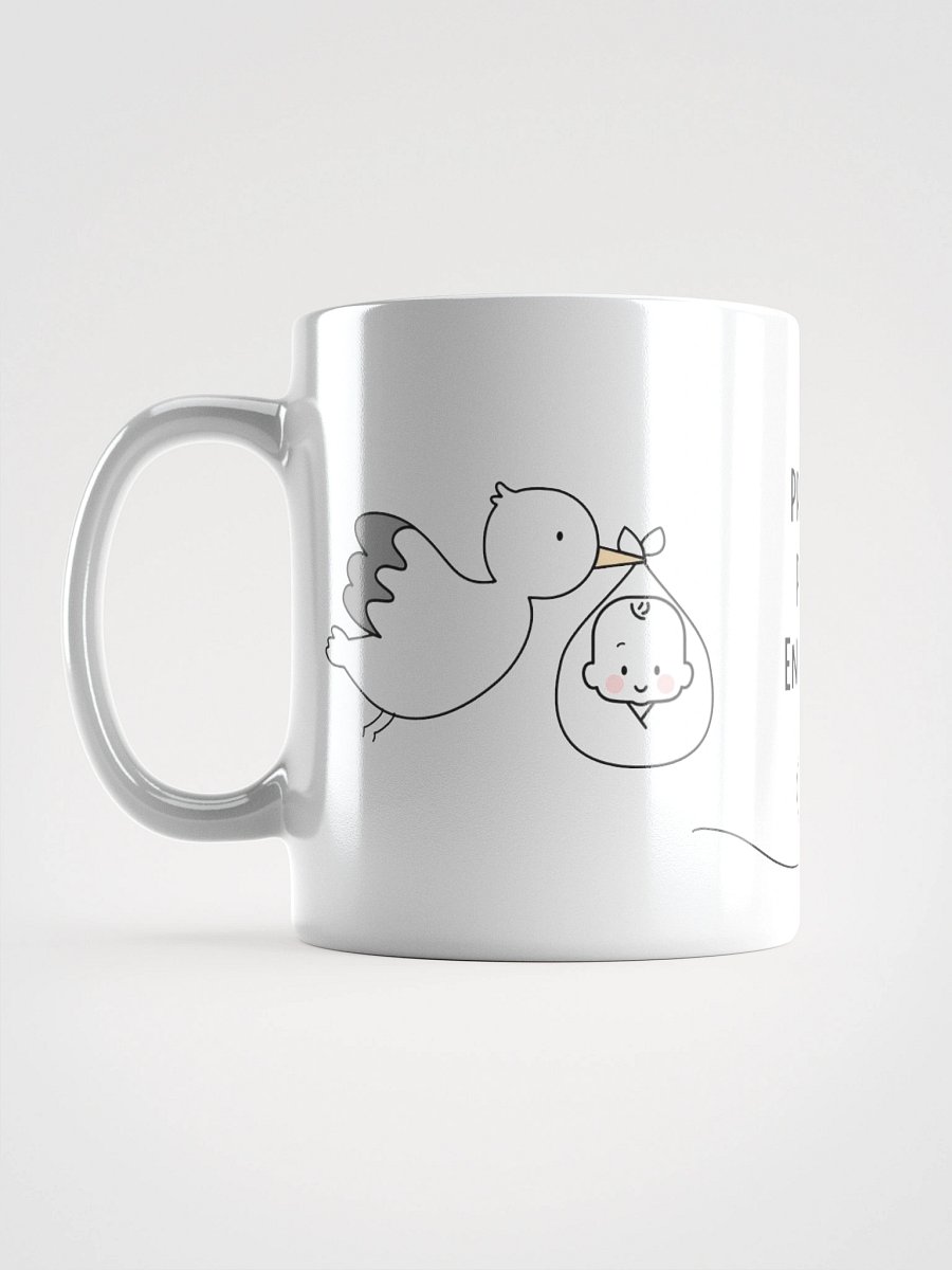 Mug Blanc - Promu Papy en 2026 - Cigogne Annonce Naissance - Cadeau Original product image (2)