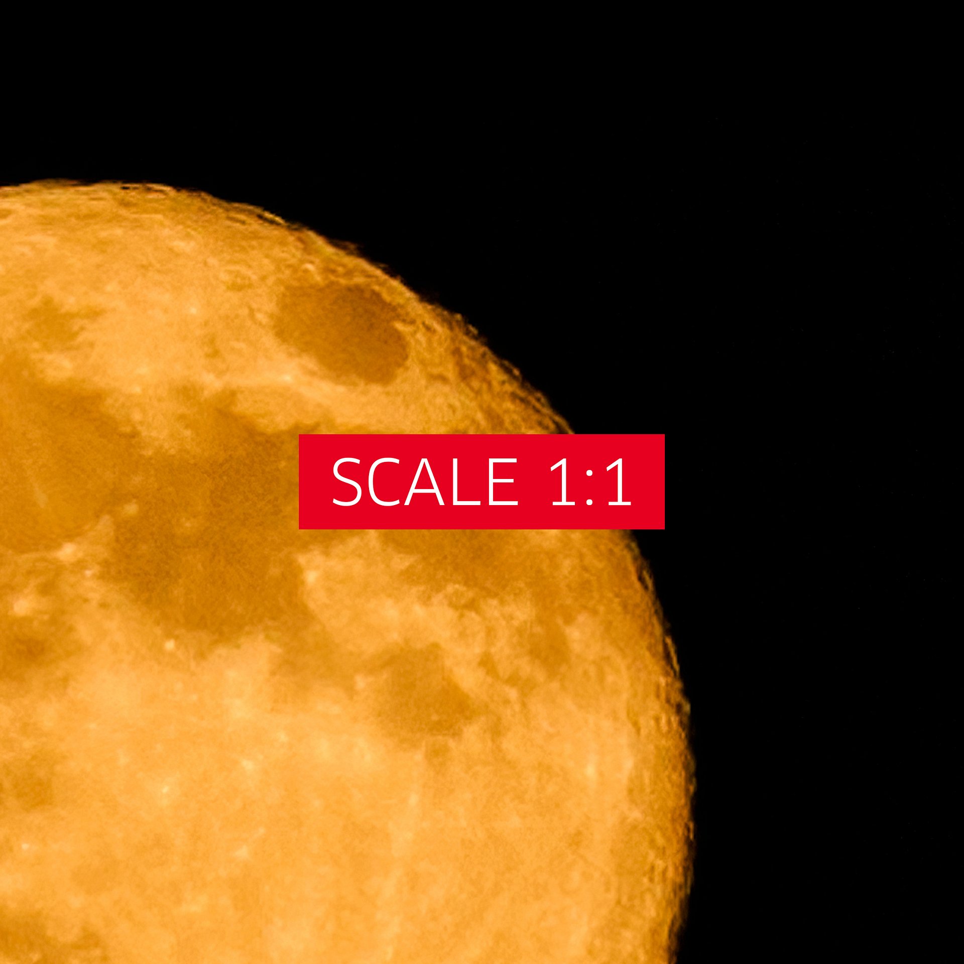 Full Moon (Hi-Res poster) — space poster, Moon poster, space art, Moon photo, photo poster product image (5)
