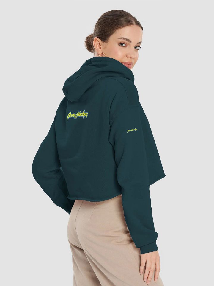 AzureBlaziken Twitch Logo Script Crop Top Hoodie product image (2)
