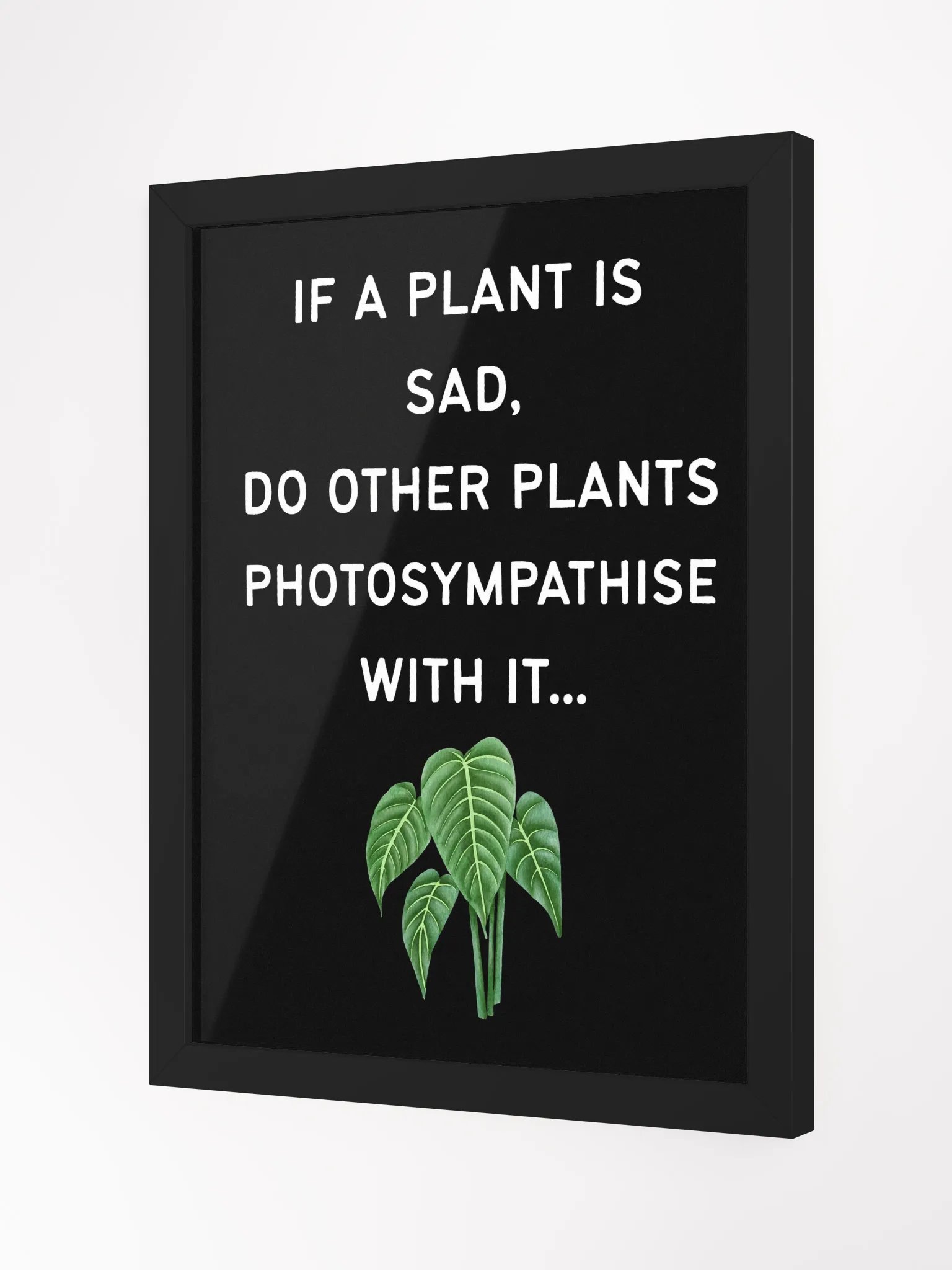 Photosympathetic Plant Humor Poster! product image (2)