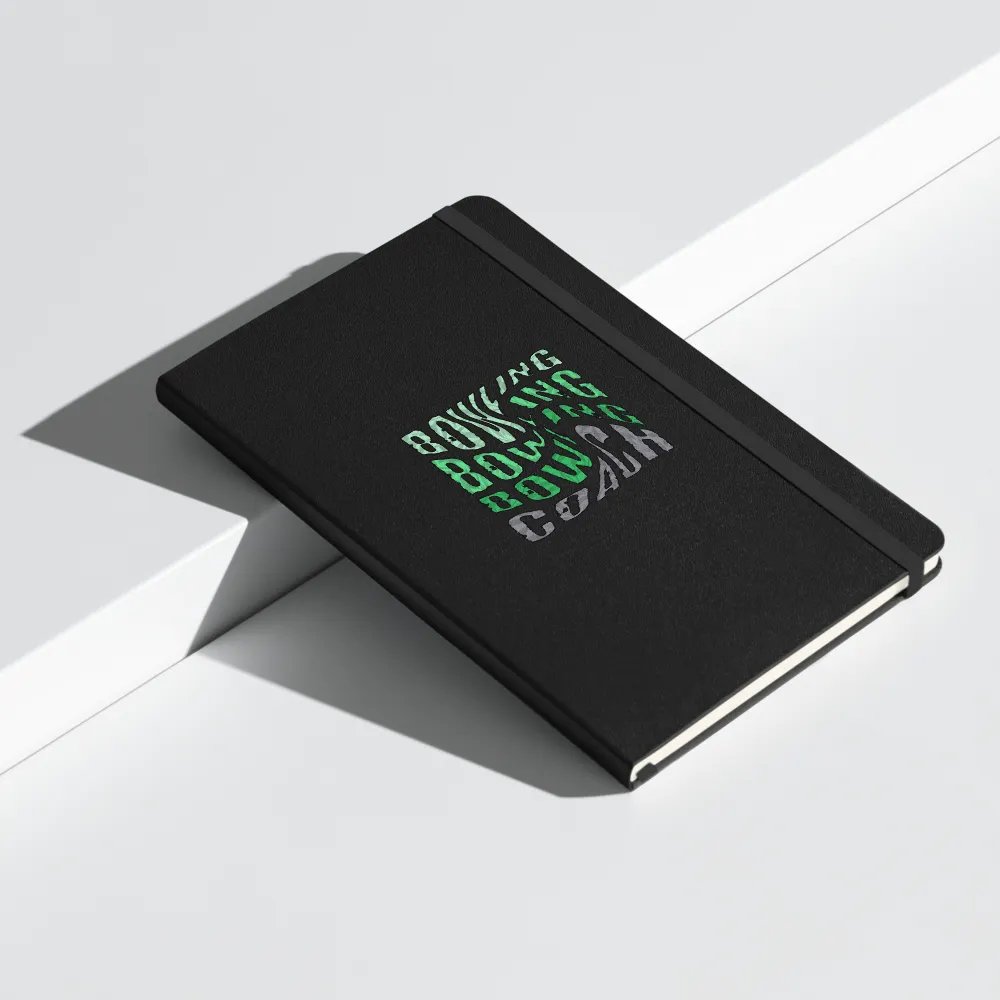 Bowling Coach Whimsical Distortion Hardcover Notebook product image (9)