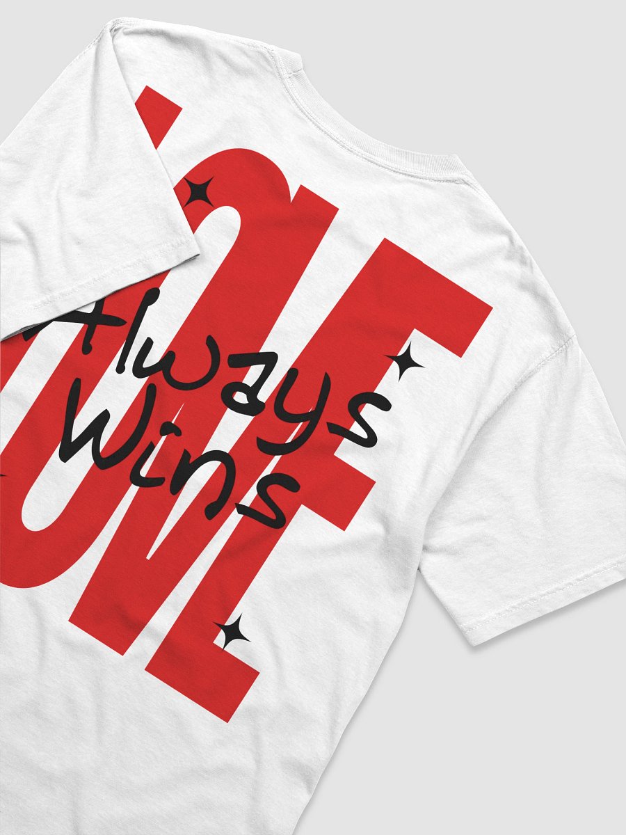Love Always Wins Heavyweight Tee White product image (6)