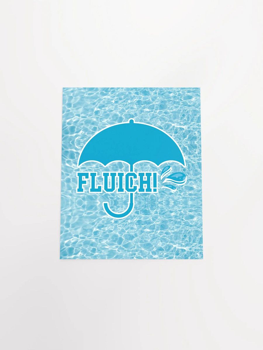 Fluich! | Premium Matte Poster Print in Irish / Gaeilge / Gaelic product image (4)
