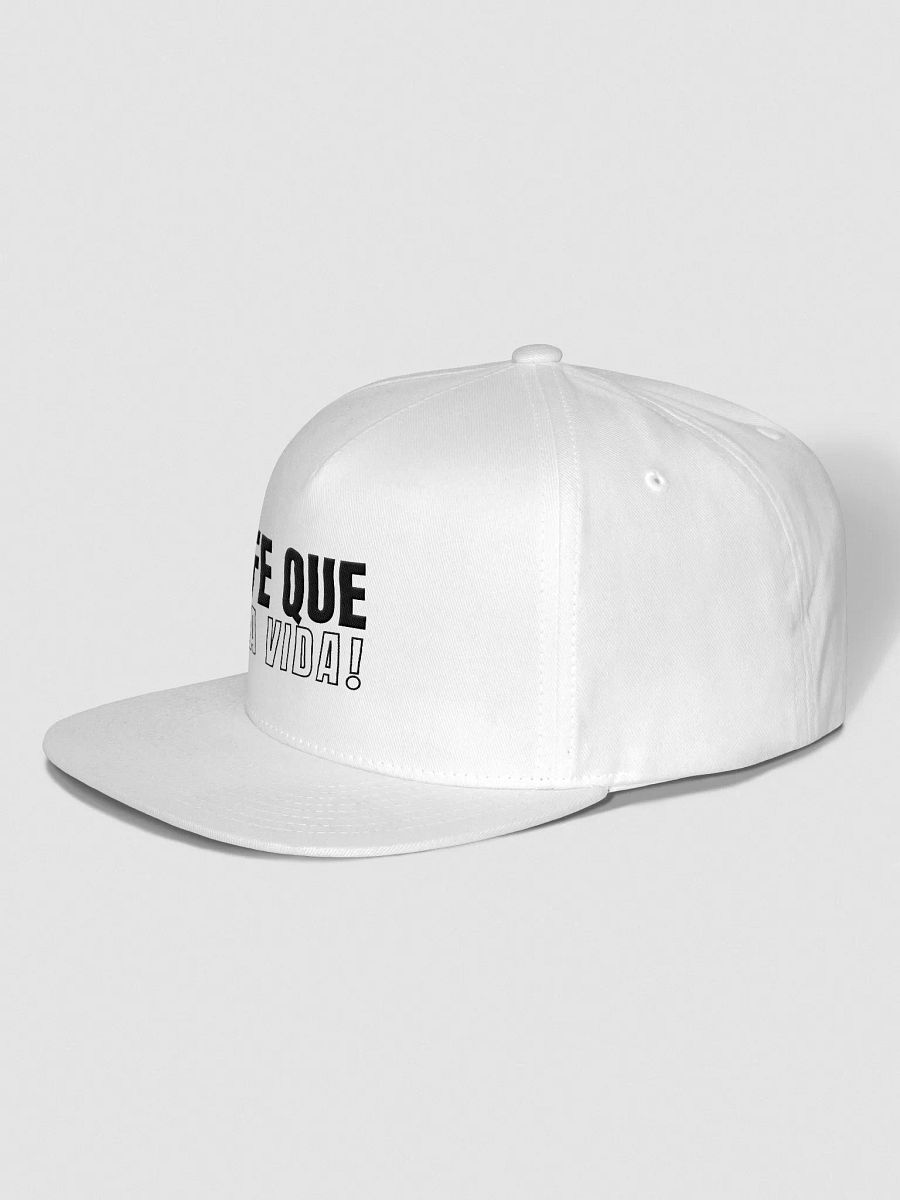 Gorra plana con cierre a presión | Fe que da vida product image (3)