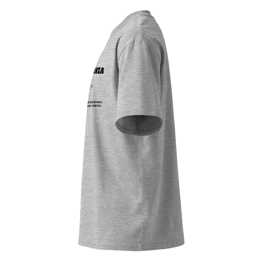"Espera en Jehová" Salmo 130:5 Unisex Organic Oversized T-shirt product image (4)