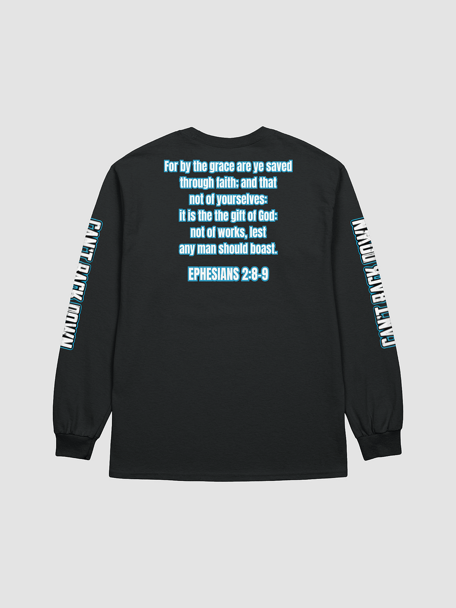 Can't Back Down With Ephesian Scripture Long Sleeve T-Shirt product image (4)