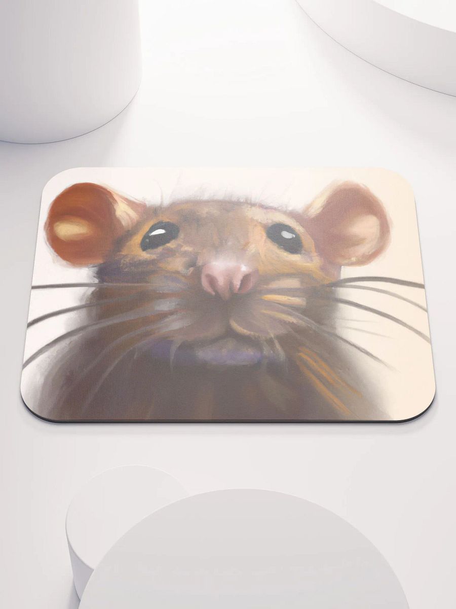 Brown rat mouse pad (rat pad?) product image (1)