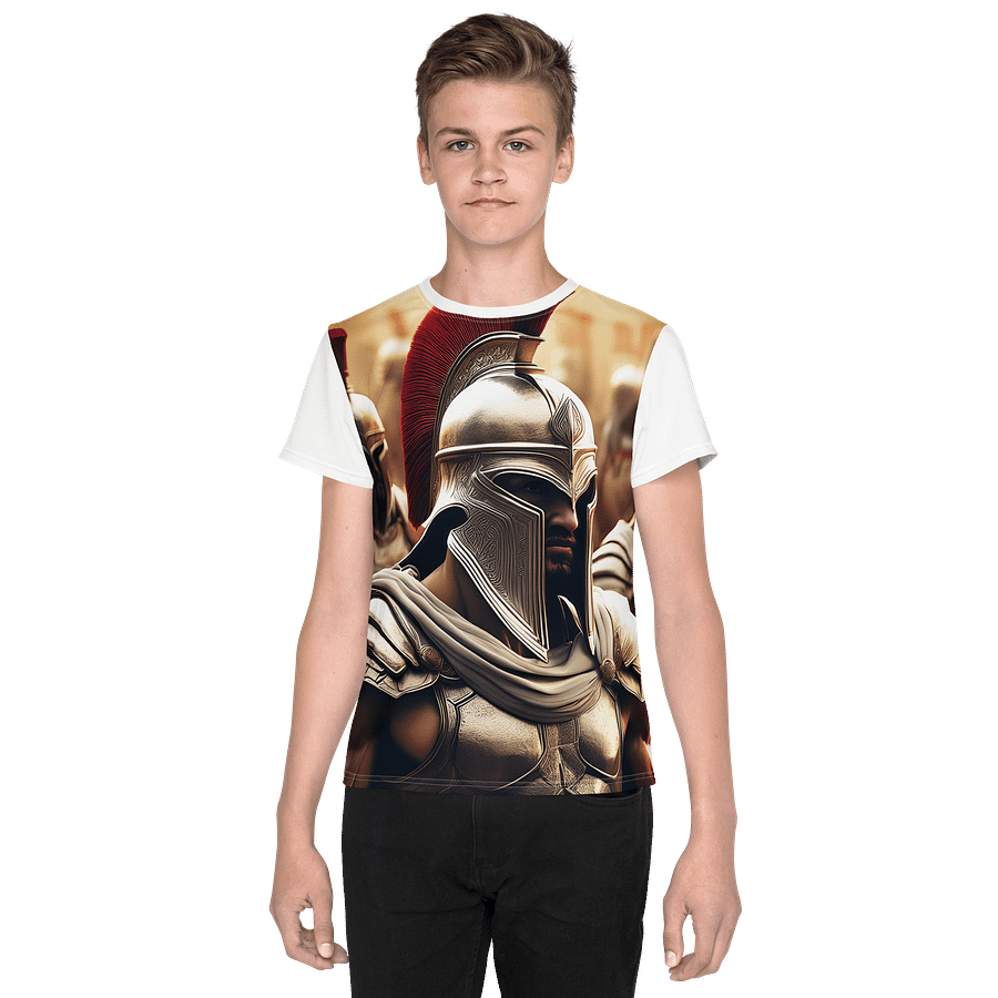 Youth Crew Neck T-Shirt spartan product image (1)