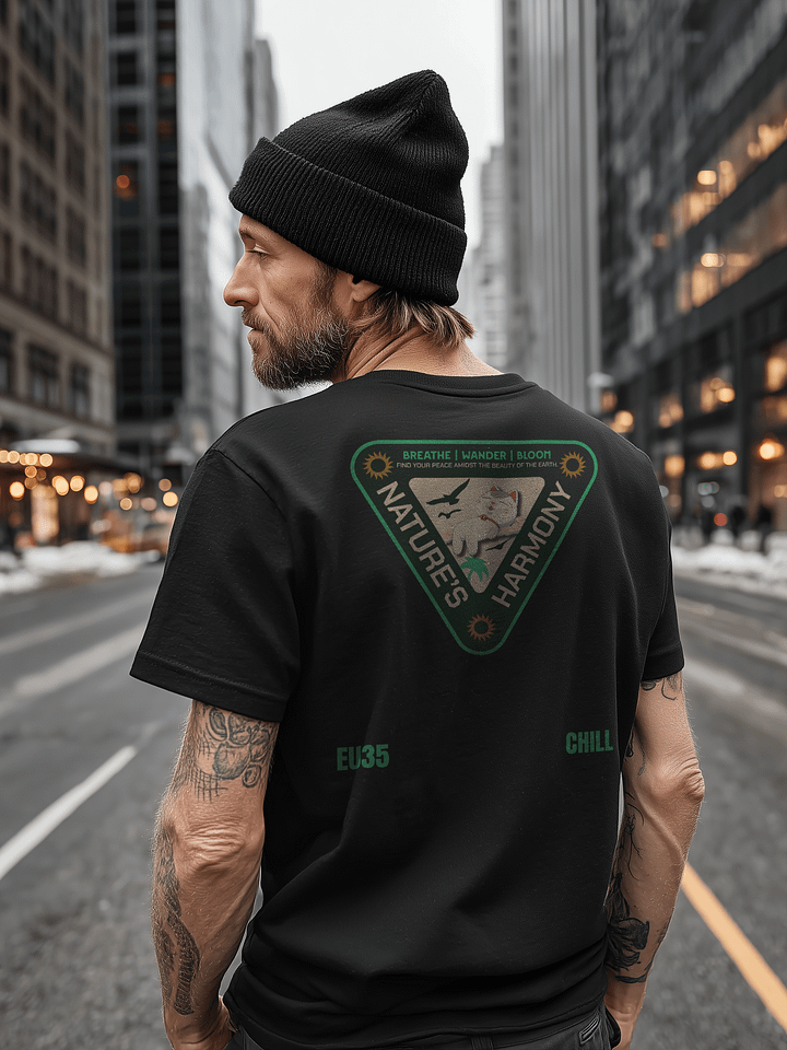 Nature’s Harmony Cat T Shirt product image (1)