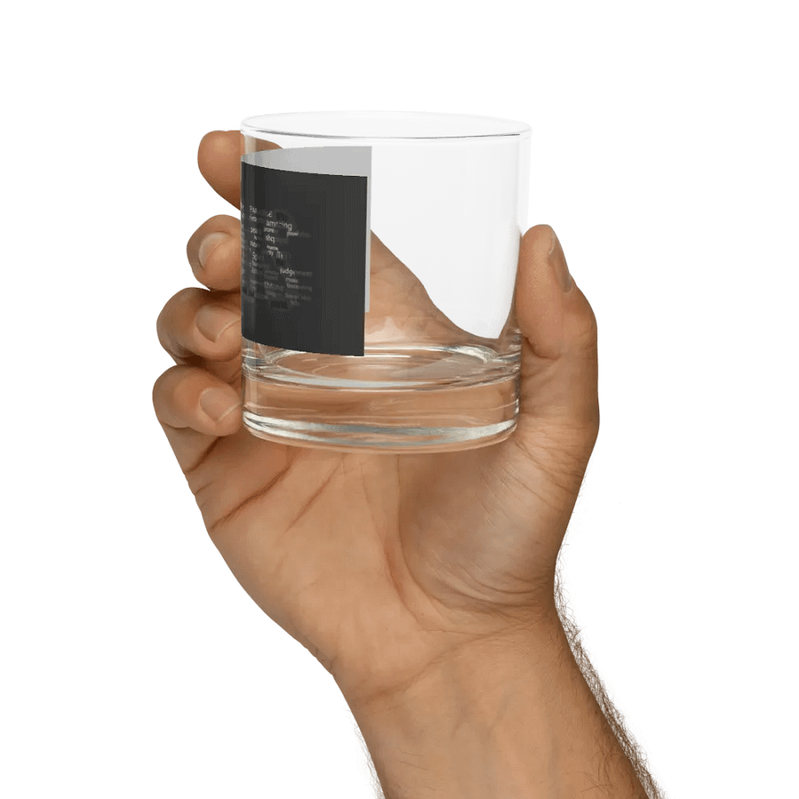 JESUS LOVE Rocks Glass product image (10)