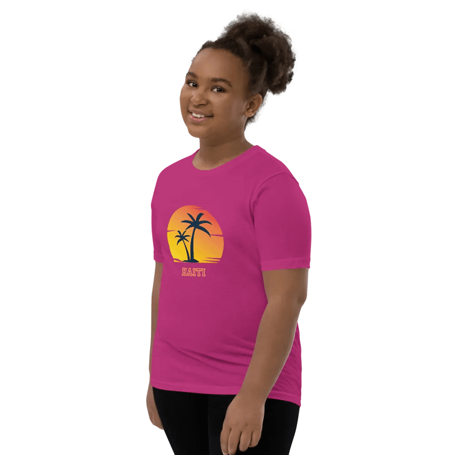Haitian Sunset Youth T-Shirt product image (114)