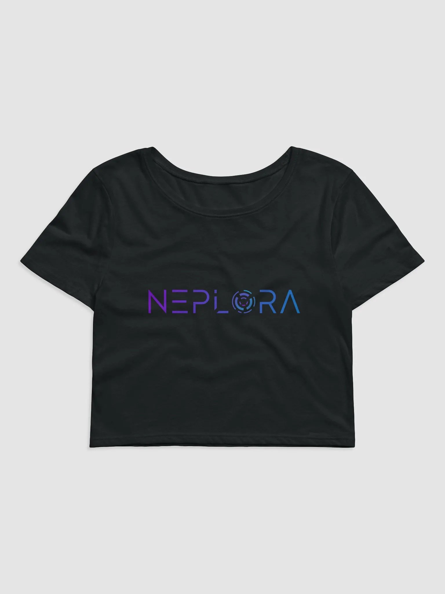 Neplora Women's Distorted Crop Tee product image (1)