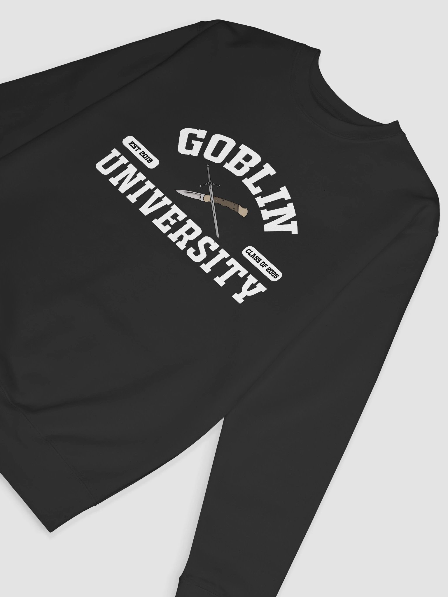 Goblin University Longsleeve Sweatshirt White product image (33)