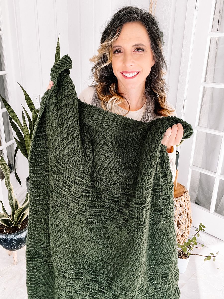Totally Textured Crochet Blanket product image (5)