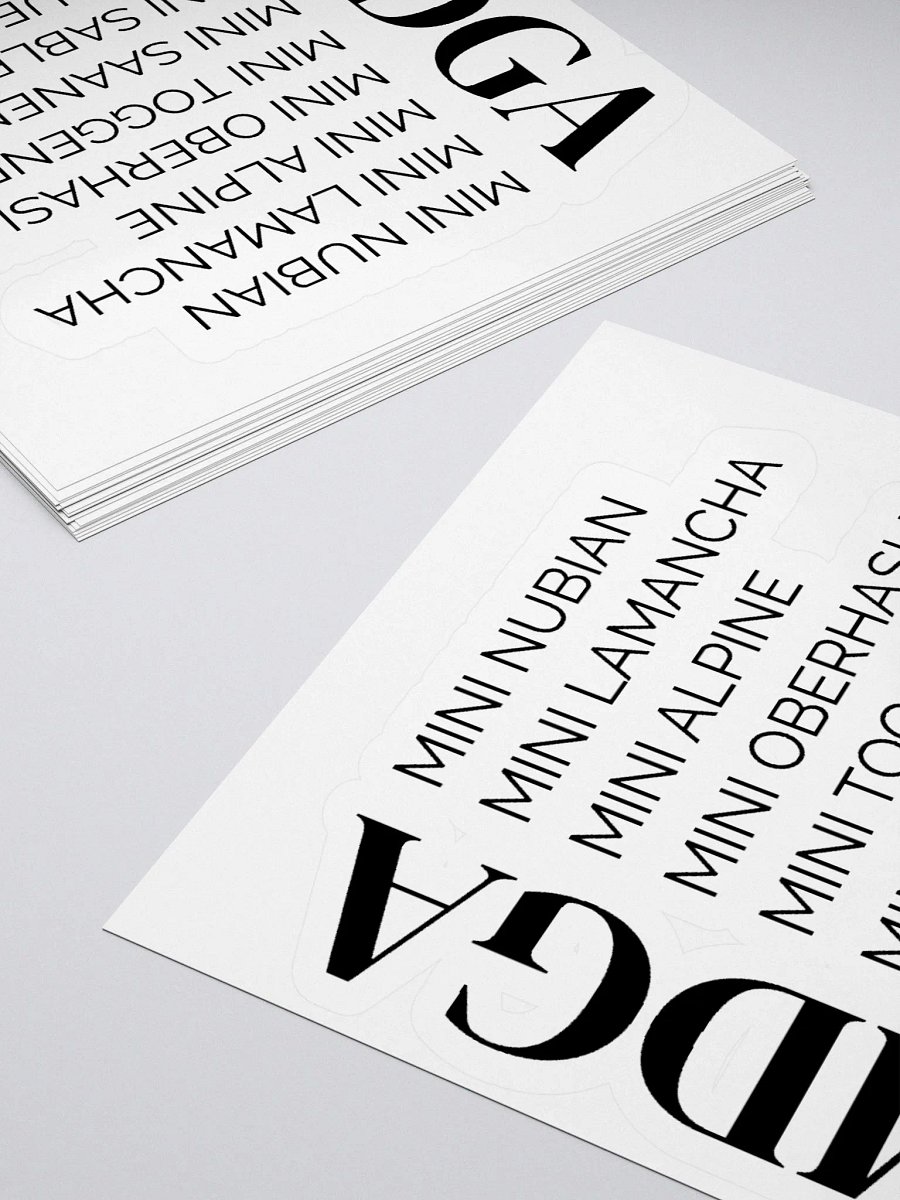 MDGA Breeds sticker product image (10)
