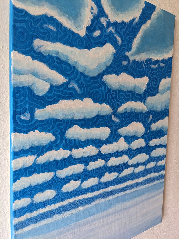 'Skyless Clouds' Painting product image (2)