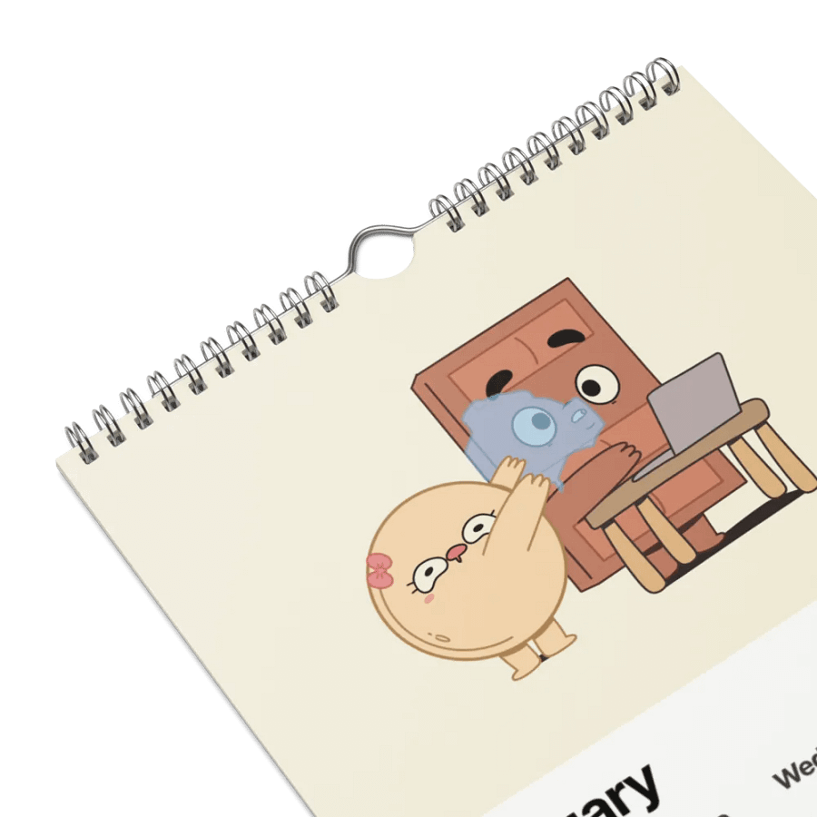 2024 Choco & Pancake Wall Calendar product image (9)