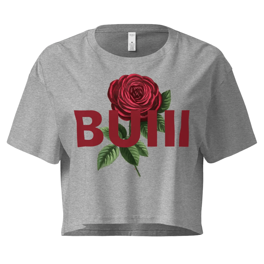 BUIII Logo Rose Crop Tops product image (1)