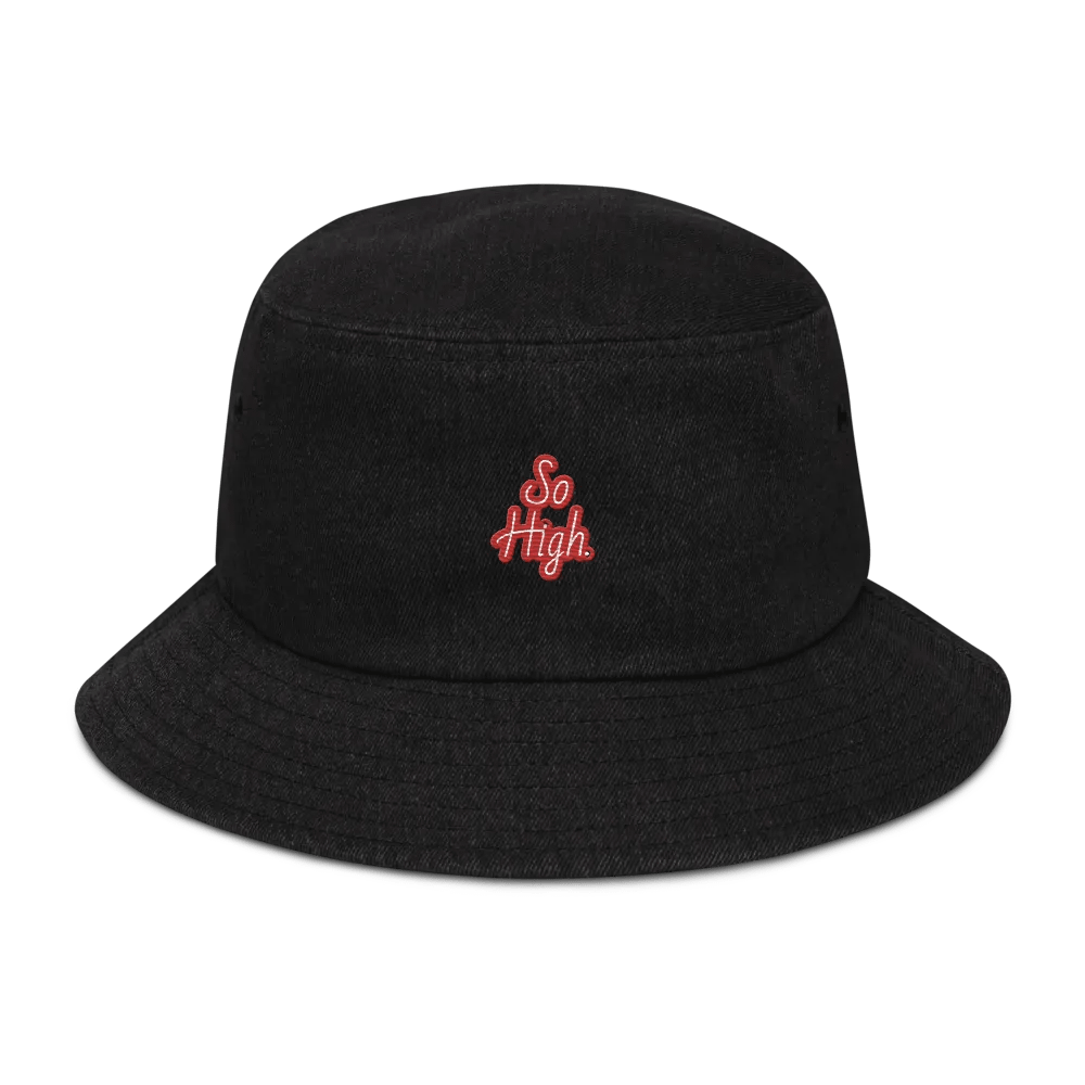 So High Denim Bucket Hat product image (1)