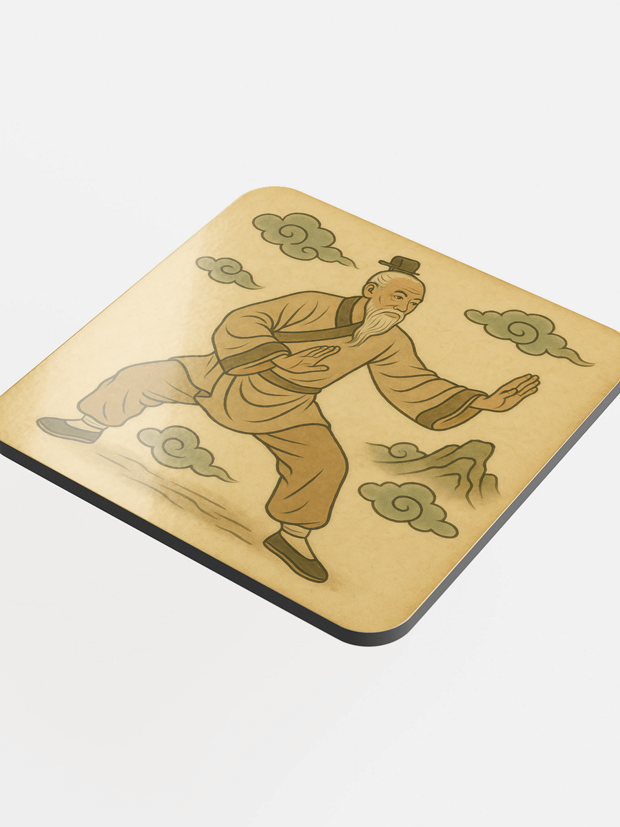 Wudang Taiji Cork Coaster product image (4)