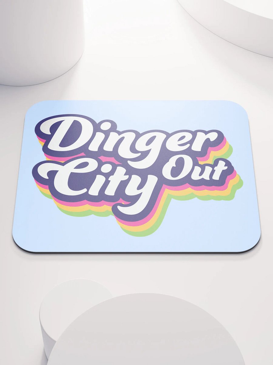 Dinger City Out! Mousepad product image (1)