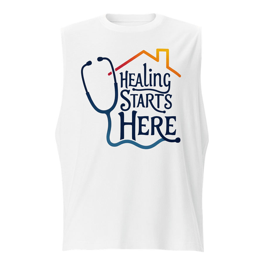 Healing Starts Here Muscle Tank product image (1)