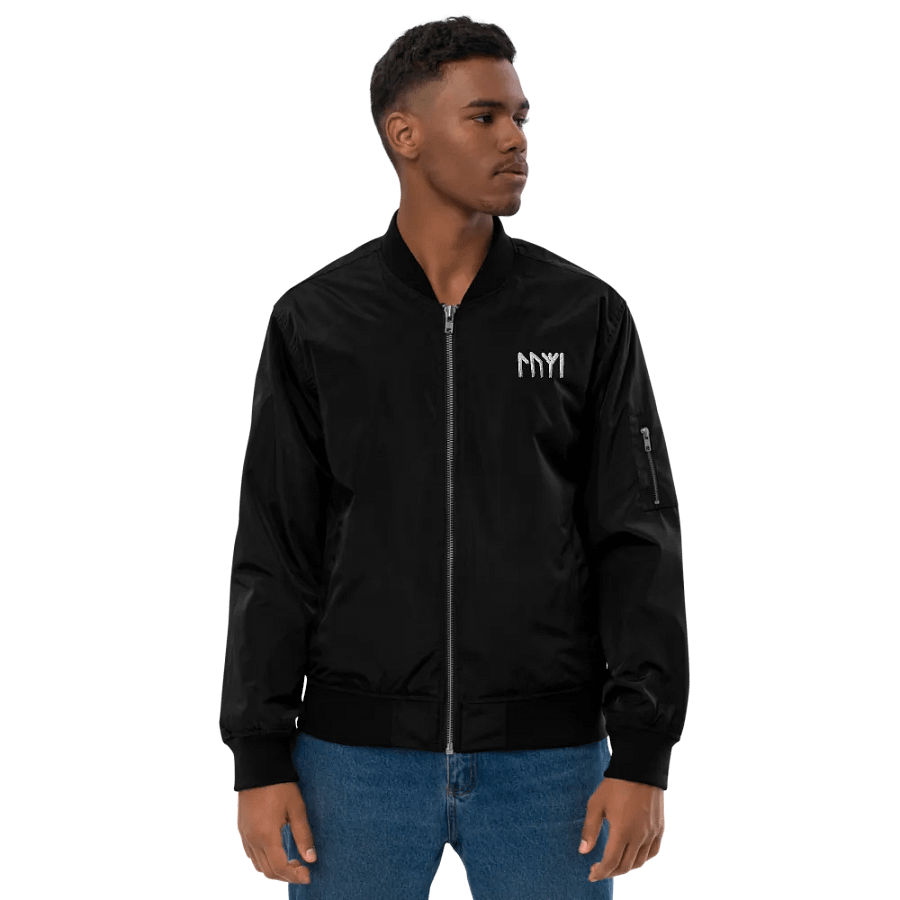 Nordische Runen | Luzi Logo | Bomber Jacke product image (5)