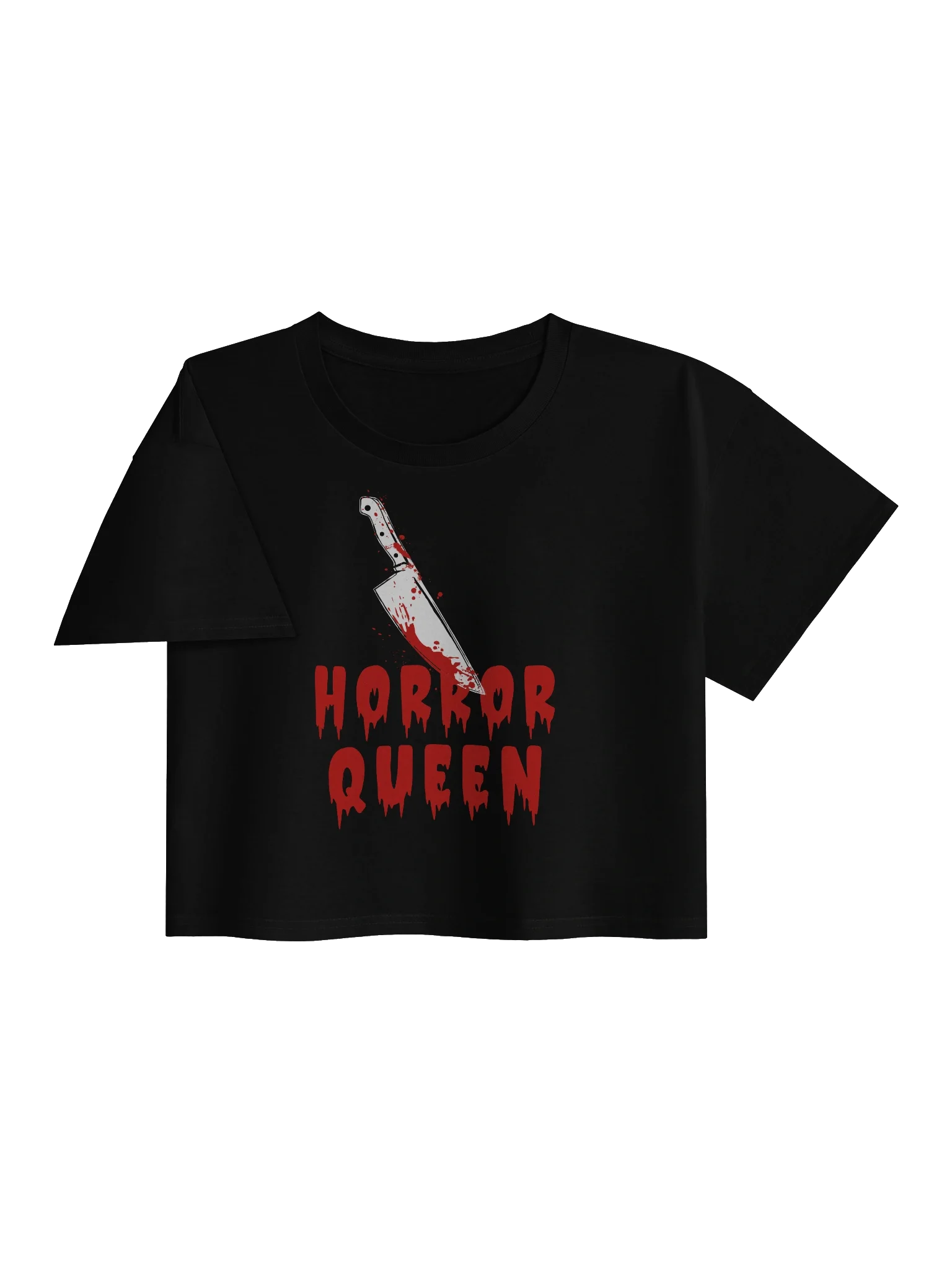 Horror Queen Unisex Crop Top product image (3)