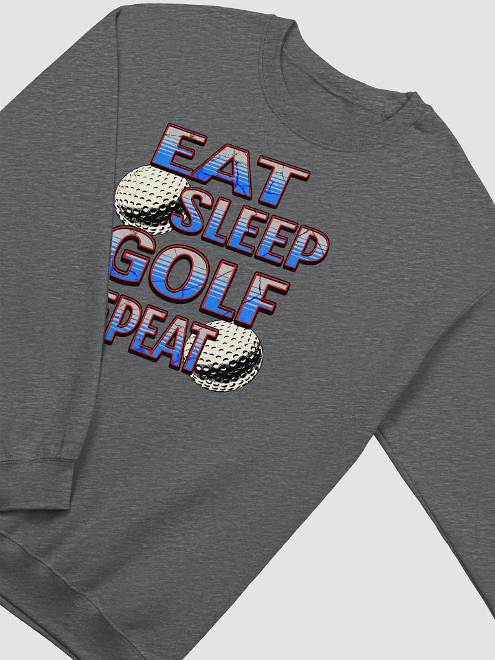 Eat Sleep Golf Repeat Angle Enthusiast Crewneck Sweatshirt product image (8)