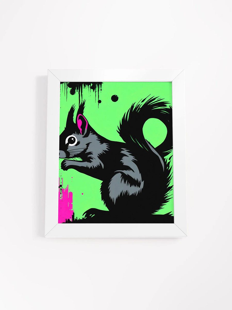 Vibrant Squirrel Matte Poster product image (5)