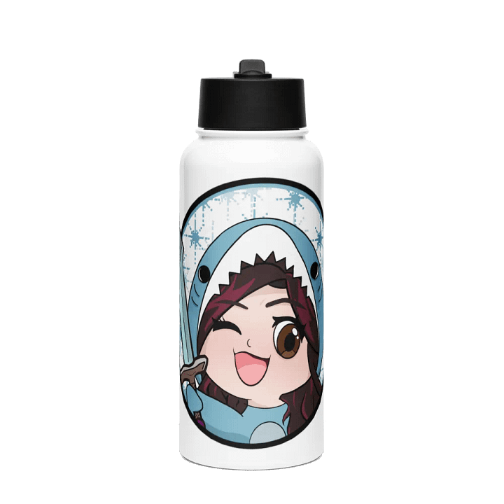 Stainless Steel Water Bottle Kiss Logo product image (1)