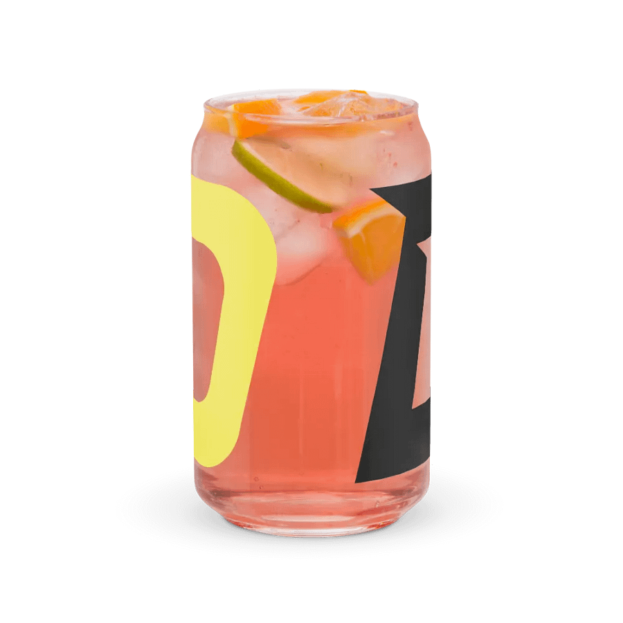 Double Logo Glass Cup product image (7)