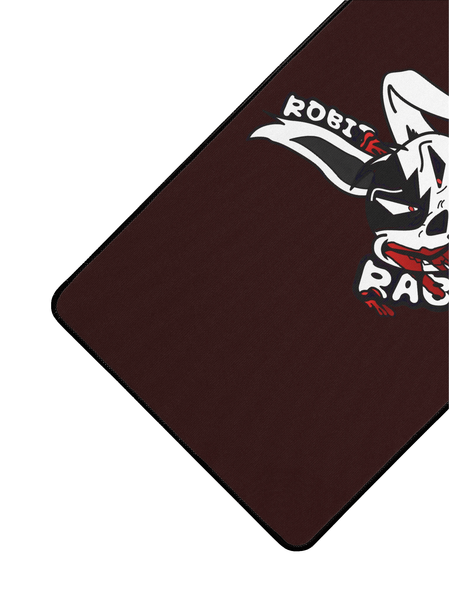 Blood Rabit mousepad in black product image (3)