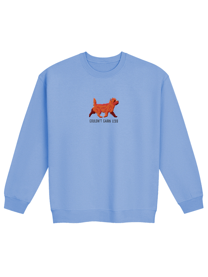 Couldn't Cairn Less Sweatshirt (Embroidered) of a Cairn Terrier(Red) product image (9)