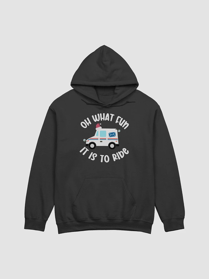 Oh what fun Postal Worker Unisex Hoodie product image (5)