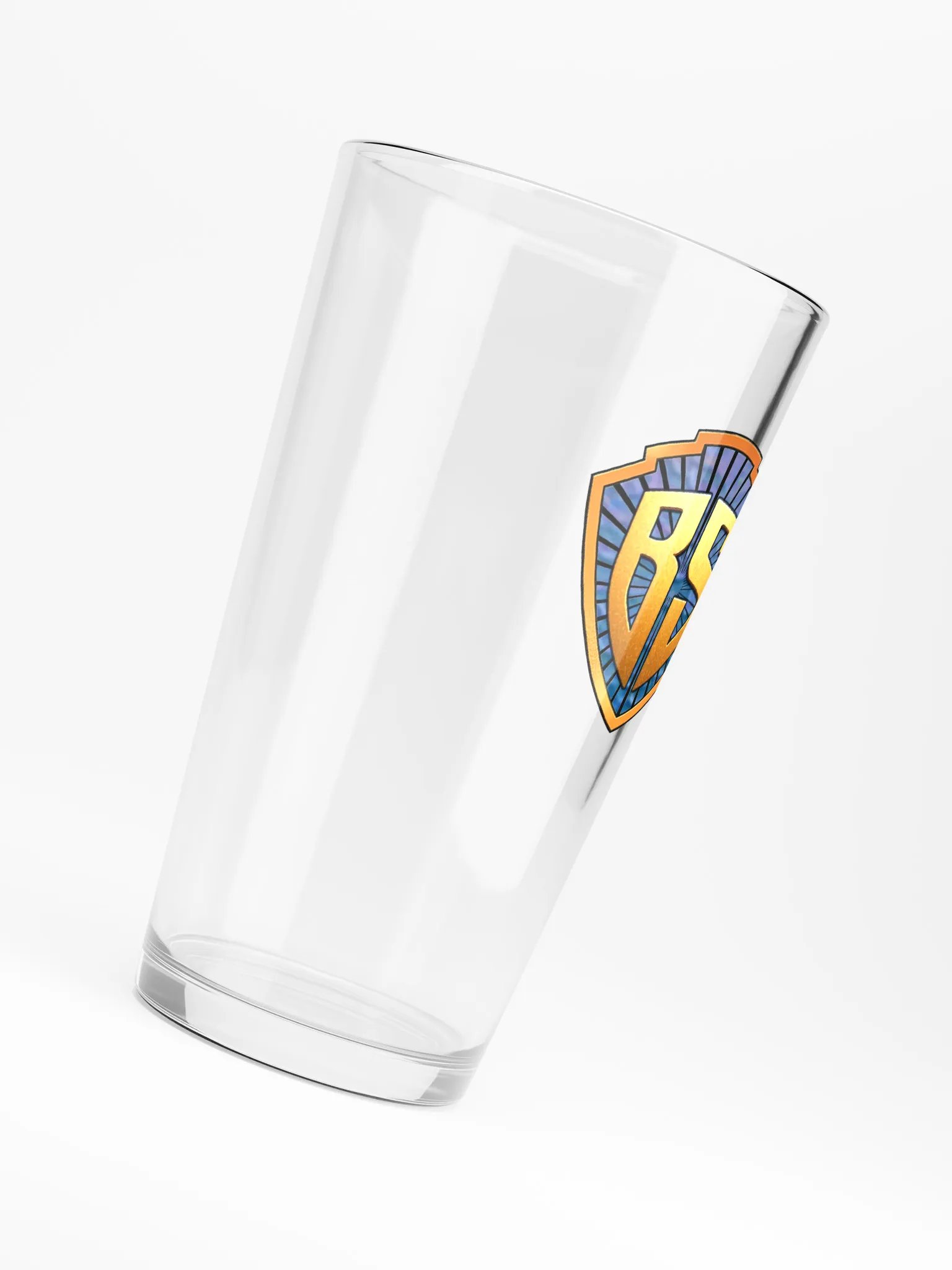 BS Shield Pint Glass product image (6)