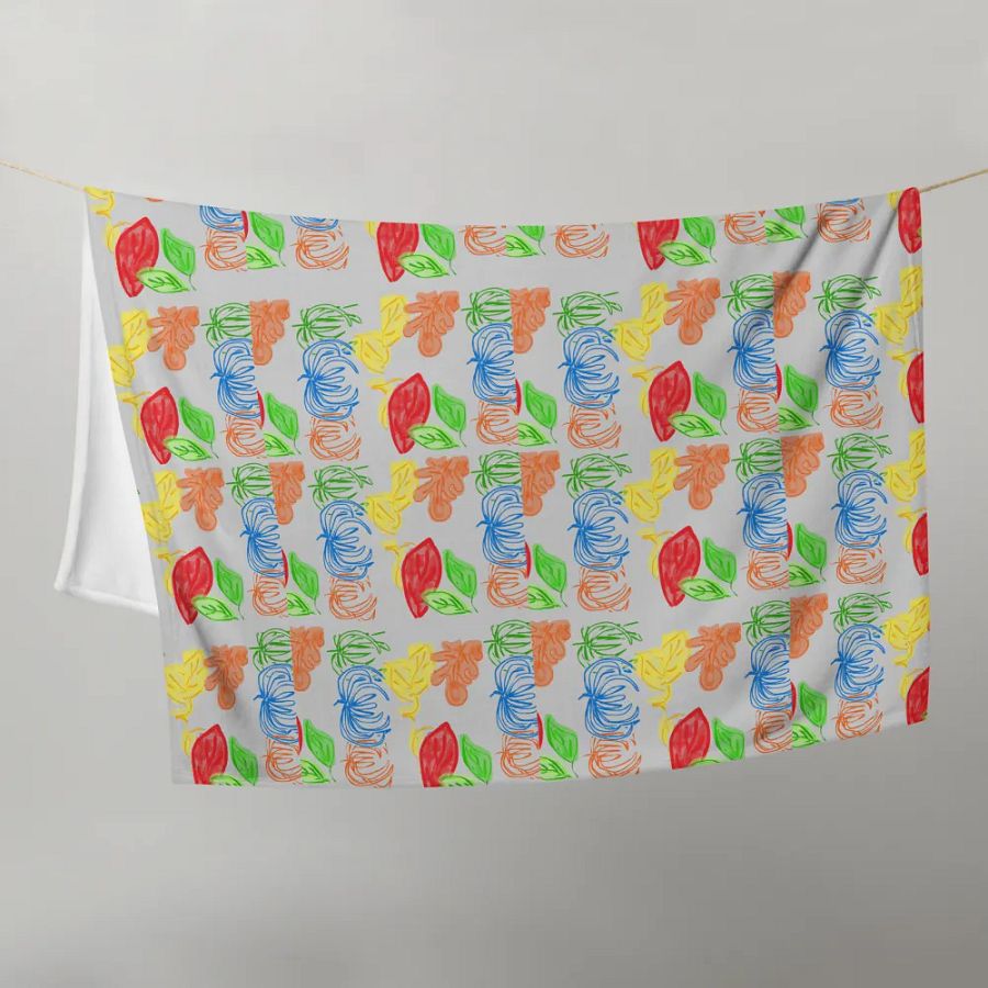 Plant Themed Throw Blanket product image (9)