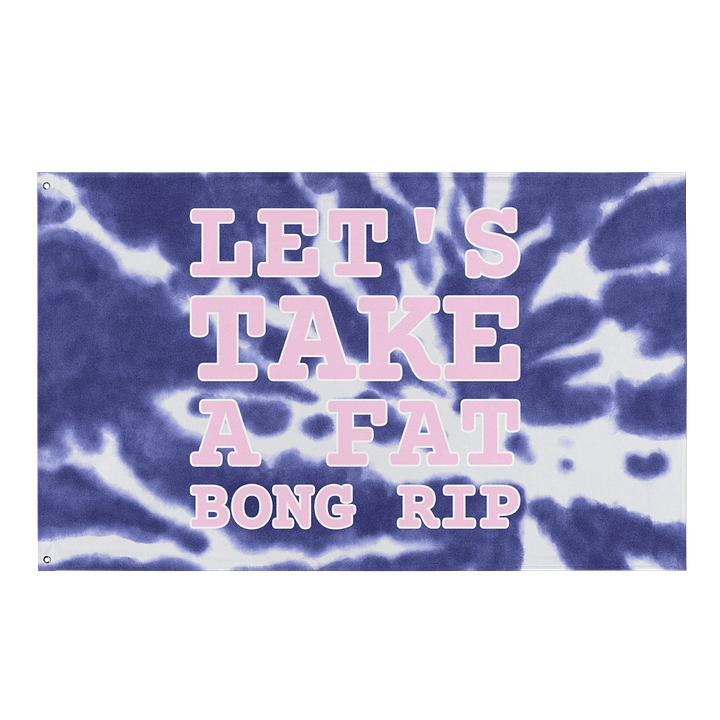 Psychedelic Bong Rip Flag product image (1)