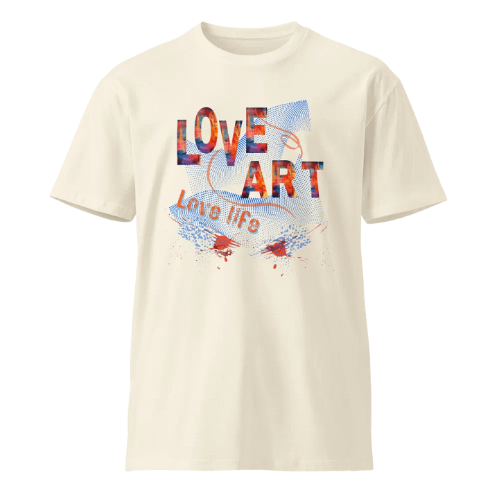 T Shirt for the artist mom “ Love Making Art’  Perfect gift product image (1)