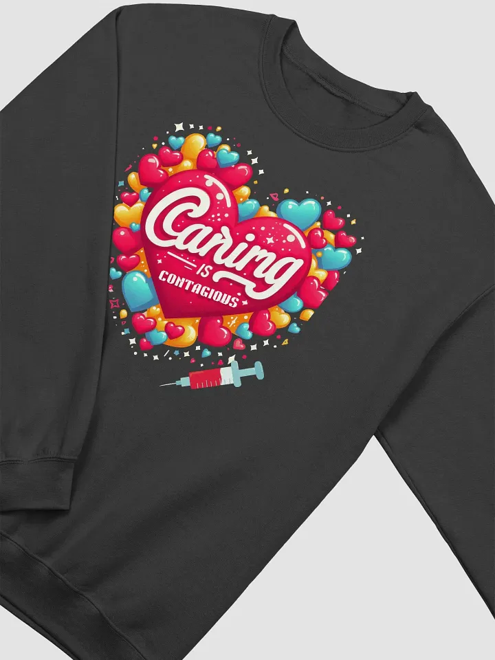 Contagious Caring Heart Sweatshirt product image (18)