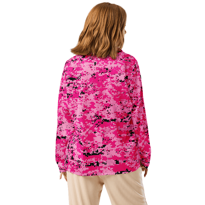 Elegant Silky Pink Women's Pajama Top product image (2)