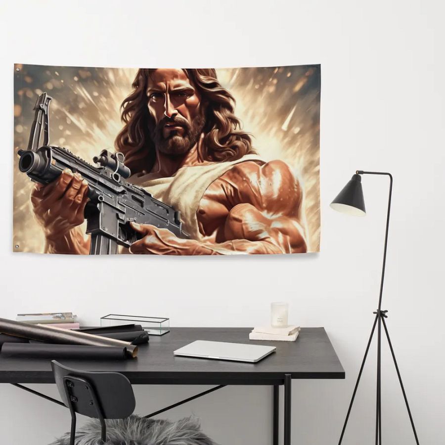 American Jesus Flag product image (9)