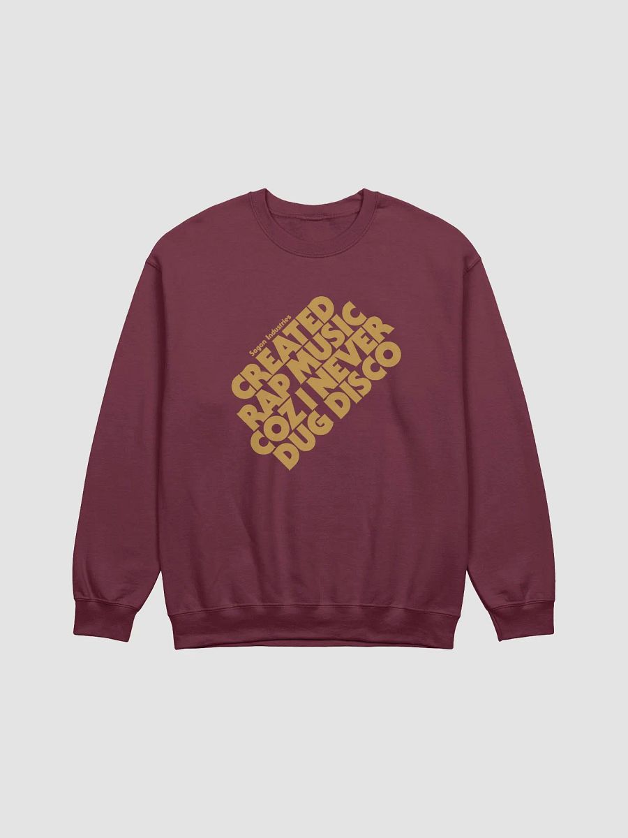 Created Rap Music Sweat (Gold Print) product image (1)