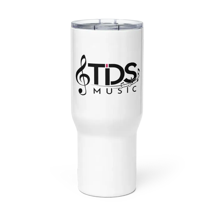 TDS Music White Travel Mug with Handle product image (2)