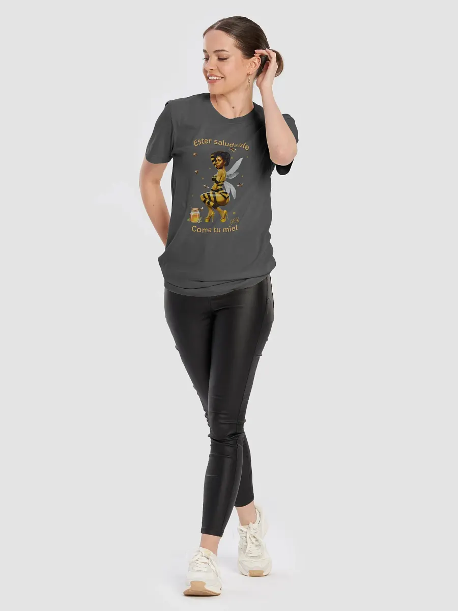 Bee-Healthy Bella+Canvas Tee product image (4)